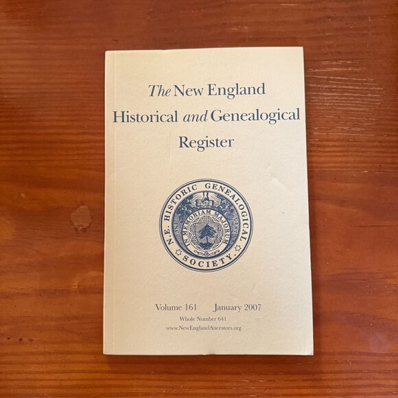 The New England Historical And Genealogical Register Set of 5 - Picture 2 of 5